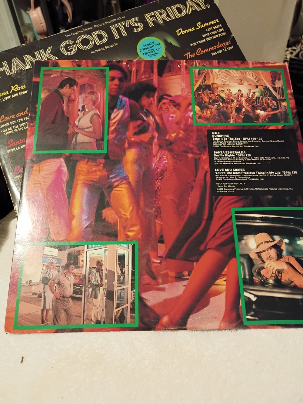Thank God It's Friday Vinyl Album - Black Cover Art 2 Albums. - Picture 4 of 7